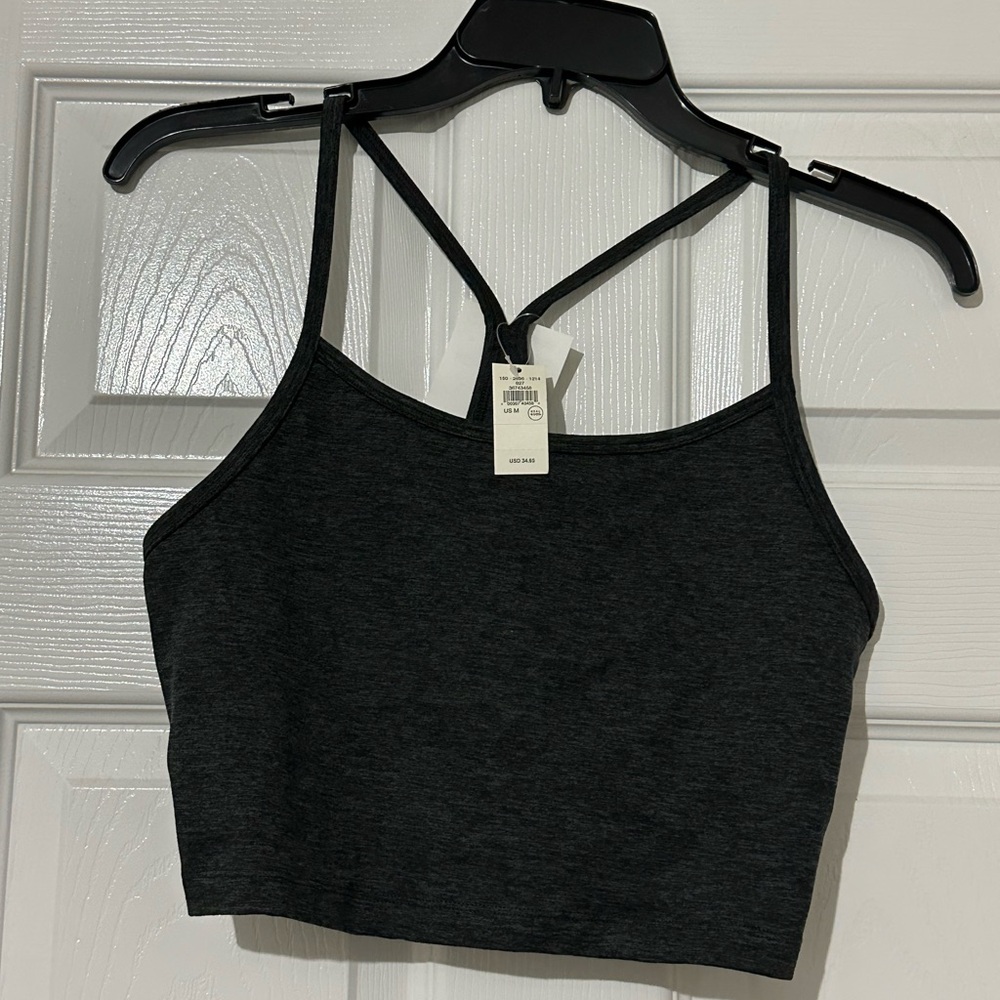 Aerie Black Strappy Bralette